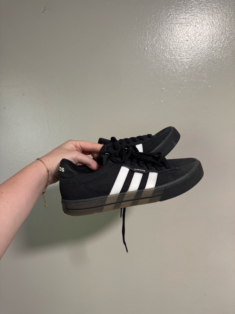 adidas Daily 3.0 Core Black Cloud White men’s 8.5
